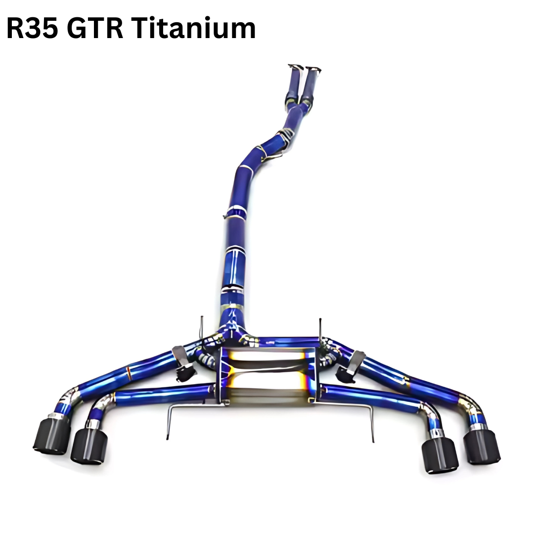 R35 GT-R Titanium Valved Exhaust