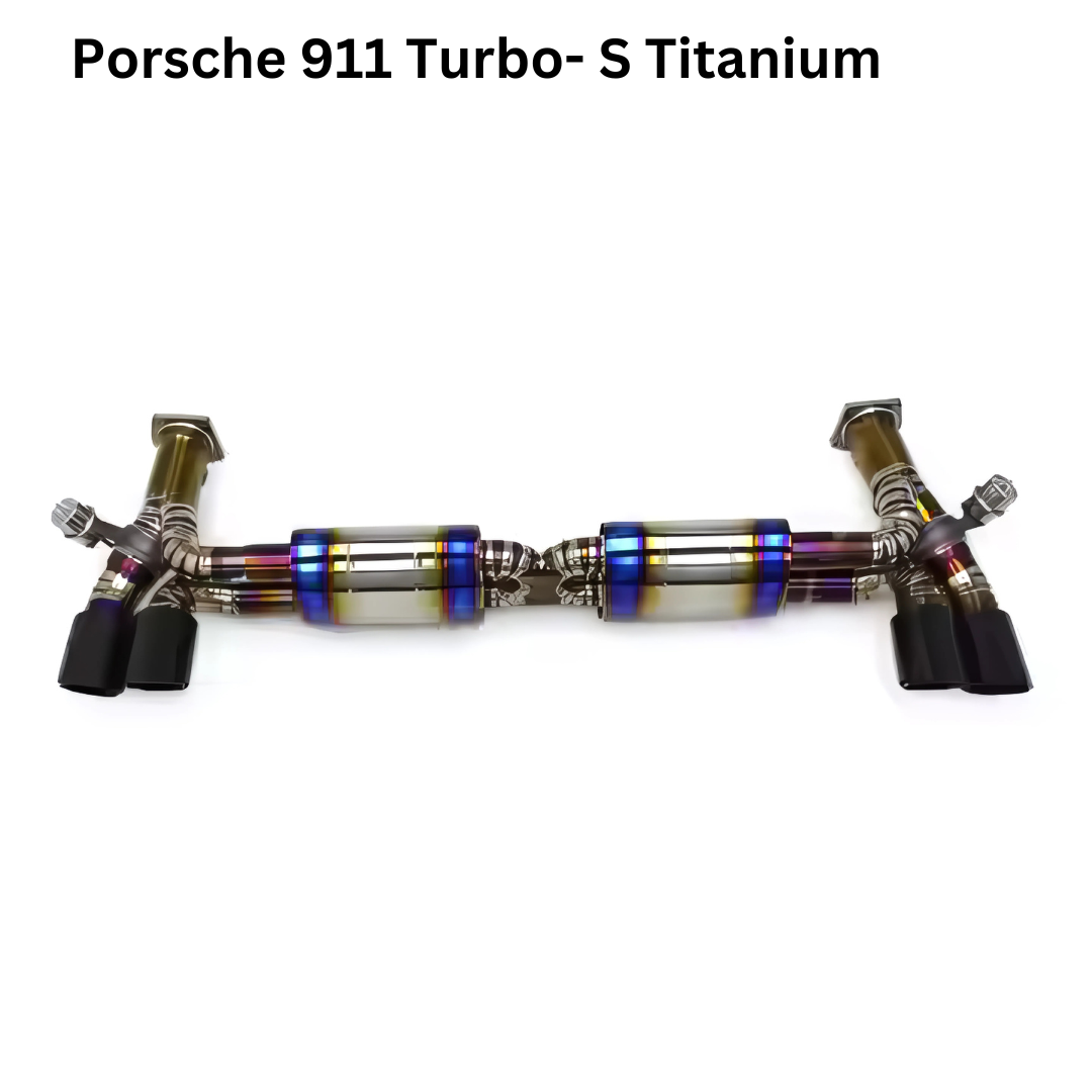 992 Porsche 911 Turbo S Valved Titanium Exhaust