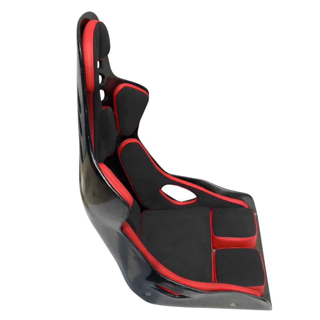 Neo Forged Carbon Fiber Podium Style Fixed Back Seat