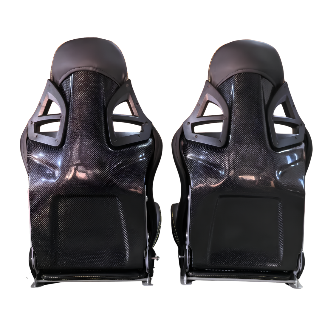 Neo Forged Porsche GT Cup Style Reclining Seat – Houndstooth Edition