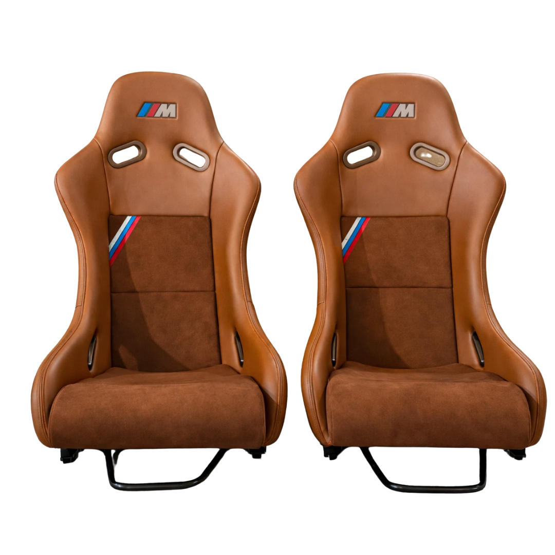 Neo Forged M-Sport Pole Position Style Seat- Brown