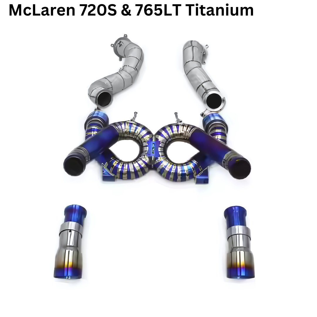 McLaren 720S/765LT Titanium Valved Exhaust