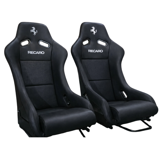 Neo Forged Ferrari-Inspired GT Bucket Seat- Black