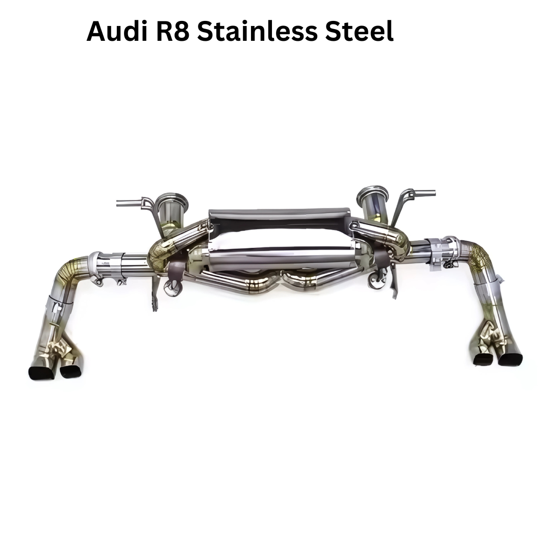 Audi R8 v10 Stainless Valved Exhaust