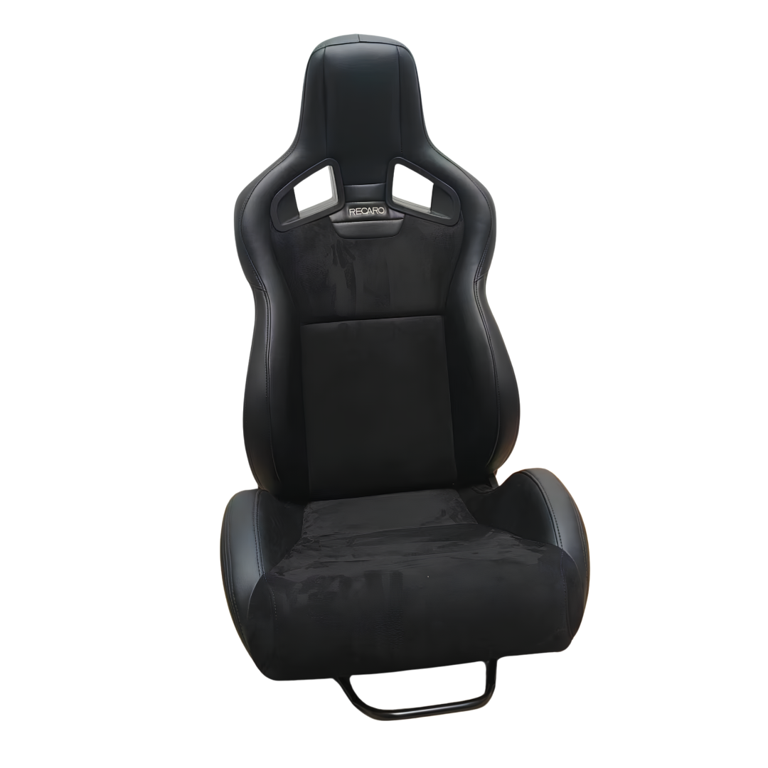 Neo Forged Sportster CS Reclining Seat | Black Leather & Black Suede