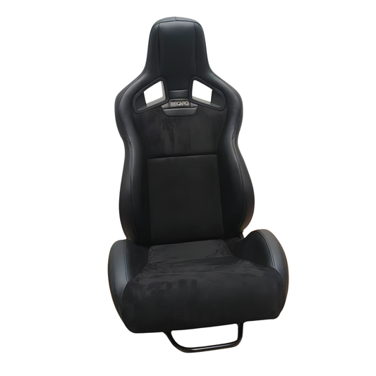 Neo Forged Sportster CS Reclining Seat | Black Leather & Black Suede