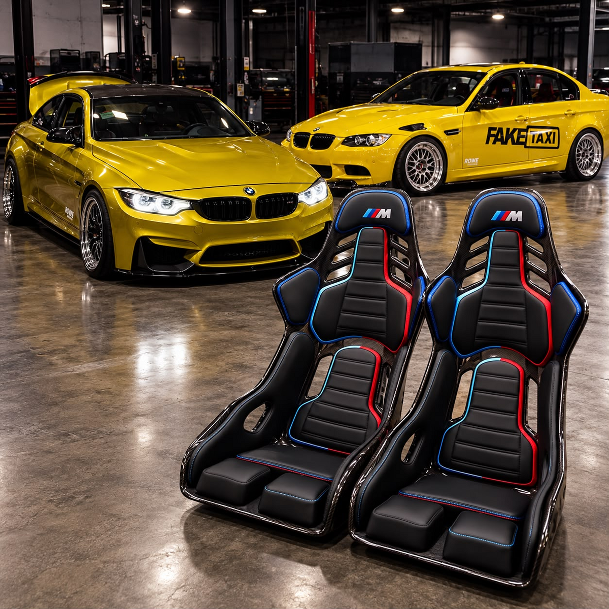 Neo Forged × Bimmerspeed M-Sport Podium Style Racing Seats