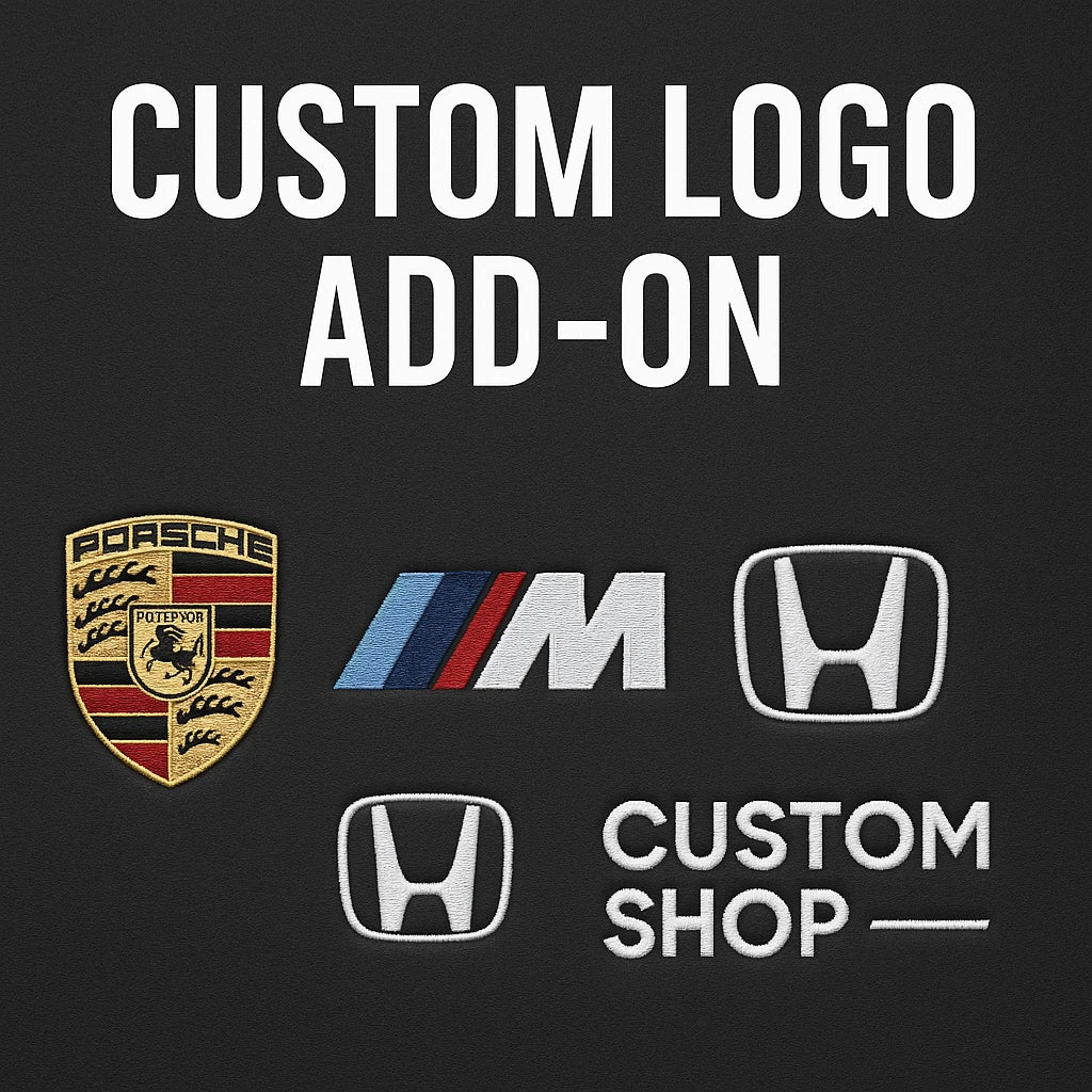 Custom Stitched Logo Add-On (Per Seat)